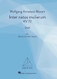 Inter natos mulierum. Frauenchor mit Klavier/Orgel. Klavierauszug