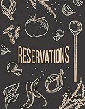 Reservations: Reservation Book For Restaurant