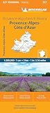 Michelin Regional France Provence-alps-french Riviera Map