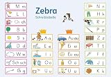 Zebra 1: Poster Schreibtabelle Strategie