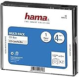 Hama CD-Leerhülle (für 4 CDs/DVDs/Blu-Rays