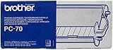 Brother PC70 Mehrfachkassette mit Farbband für T78/T84/T86