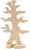 Ostheimer 3030 Gras Vogelbaum mit Stütze aus Holz Höhe 32cm Serie Landschaft & Gebäude