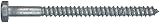 Die Hillman Gruppe 812049 Hot Eingetaucht galavanized Hex LAG Schraube