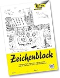 folia 8103 - Zeichenblock mit Leinenecken 120 g/m²