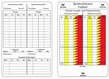 Erima Fussball Spielnotizkarten