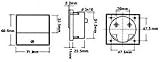 VELLEMAN - AVM7030 Einbaumessmodul analog Spannung DC 30 V
