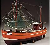 Cux 87 Krabbenkutter Modell-Set von Billing Boats B474 im Maßstab 1:33