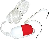 Taylor Made 374 Ring Buoy Halter mit 60-feet weiß die Line