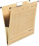Herlitz 10843373 Hängetasche A4 mit Leinenfröschen