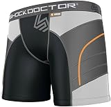 ShockDoctor Damen Schutzkleidung Ultra Doppel Kompressions-Sliding-Short