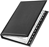 VELOFLEX 4155590 - Visitenkartenringbuch