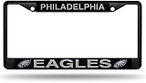 Rico Industries NFL Football Philadelphia Eagles Schwarzer Chromrahmen mit…