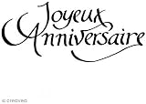 Artemio Joyeux Anniversaire Stempel