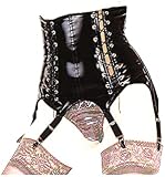 Honour Lack Straps Unterbrust Corsage schwarz