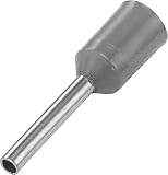 Vogt Verbindungstechnik 459706 Aderendhuelse 0.14mm² Teilisoliert Grau 100St.