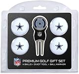 Team Golf NFL Dallas Cowboys 4 Golfbälle und Pitchgabel-Set