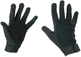 Reithandschuhe Baumwolle Jersey Gr.L schwarz