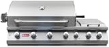 Bull Outdoor Products 119 cm 7 Brenner Premium Edelstahl Gasgrill mit Dual Seitenbrenner…