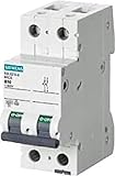 Siemens 5sl6 – Automatischer Leitungsschutzschalter 400 V 6 kA 2-polig c-6 a
