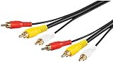 Goobay 27194 Composite Audio Video Anschlusskabel