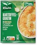 Knorr Fix Kartoffel-Gratin für einen leckeren Auflauf mit natürlichen Zutaten 3 Portionen