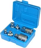 6 x Adaptersatz Reduzierstück Schraubenschlüssel-Einsatz 1/4" 3/8" 1/2" 3/4