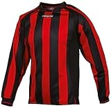 Prostar Unisex Kinder Trikot Avellino Schwarz/Scarlet 61/66 cm