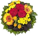 Dominik Blumen und Pflanzen - Frischer Blumenstrauß - 30 cm Durchmesser