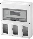 Gewiss - Bild leer vertikal Combibloc 3 Steckdosen