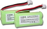 vhbw 2x NiMH Akku Set 700mAh