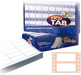 Tico TAB1-0722 Endlos-Etiketten