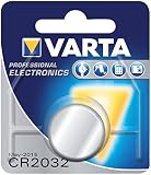 10 x Varta Professional CR2032 Lithium-Batterie 3Volt Typ CR 2032