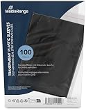 MediaRange Clear Plastic Sleeves for 14mm DVD Cases
