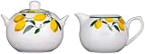 Zitronenbaum Zucker und Sahne Set