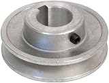 Fartools 117265 Riemenscheibe Aluminium 80 mm Durchmesser/28 mm Bohrung