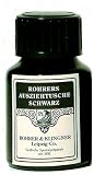 Rohrer + Klingner Ausziehtusche Tiefschwarz