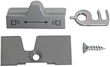 DOMETIC - FERMETURE DE PORTE COMPLET GRIS POUR REFRIGERATEUR DOMETIC