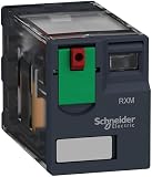 Schneider Electric Harmony Relay RXM 120V ac Spule 4-poliger Wechsler Steckrelais 8A…