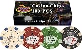 DA VINCI Pokerchips in Las Vegas-Geschenkbox