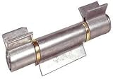 IBFM Anschweißband offen 3-teilig V-Lappen; Stahl mit Messingteilen; Stift 16 mm mit…