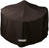 Bosmere Storm Black kleine runde Abdeckhaube für Feuerschale