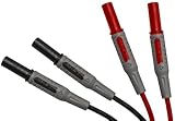 PeakTech Isolierte 4 mm Verbindungsleitungen