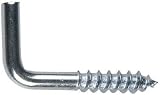 2376 K21 x 70-alcayata Eisen verzinkt mit Gewinde 21 x 70