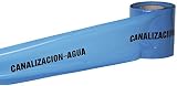 CINTA BALIZ. CANALIZACION AGUA 150MMX250MTS