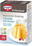 Dr. Oetker Professional Klassischer Pudding mit Vanille-Geschmack