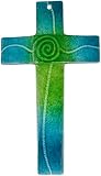 MaMeMi Glas-Kreuz Türkis/Grün