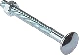Merriway BH02152 Schlossschraube und Mutter M8 x 50 mm