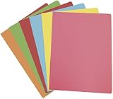Ordnungsmappen Kartenstapel Gio Folio Pastellfarben sortiert 180 gr/m2-Paket 50 Stück