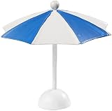 Sonnenschirm,blau-weiss